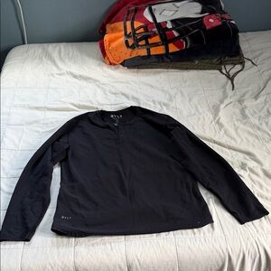 BYLT Basics Black Long Sleeve Shirt